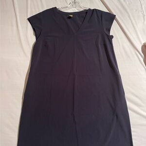 Elegant Navy Blue Dress